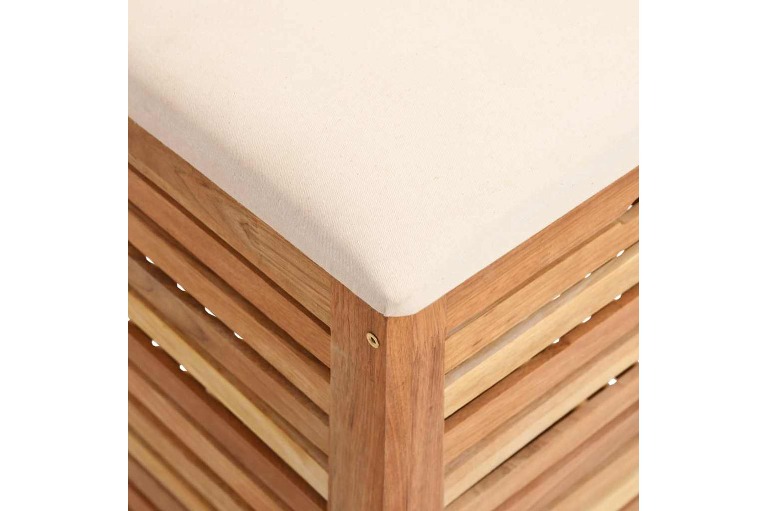 vidaXL 350352 Bathroom Stool 40.5x40.5x56cm Solid Wood Walnut-6