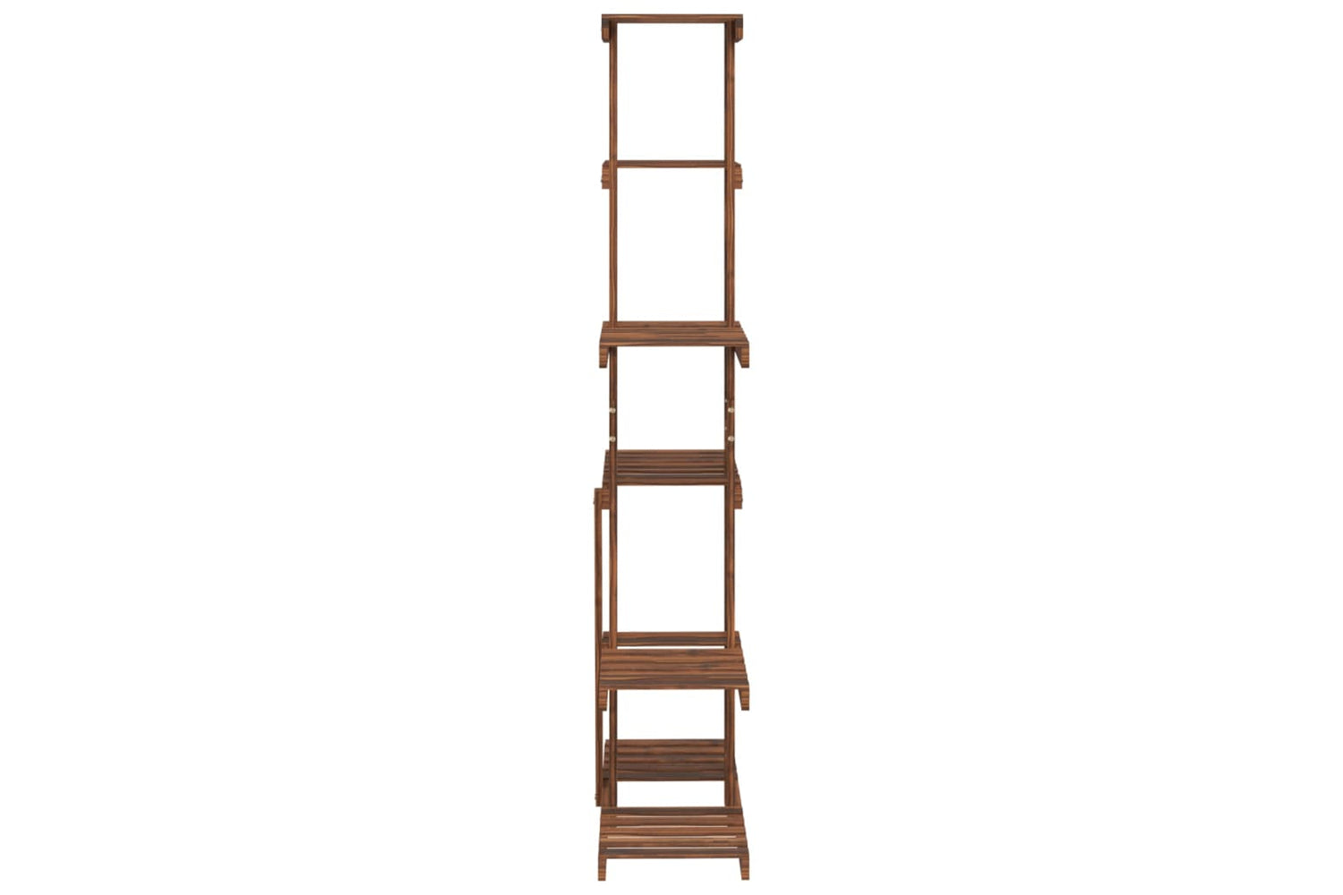 vidaXL 362865 Flower Stand 75x25x140.5cm Solid Wood Fir-4