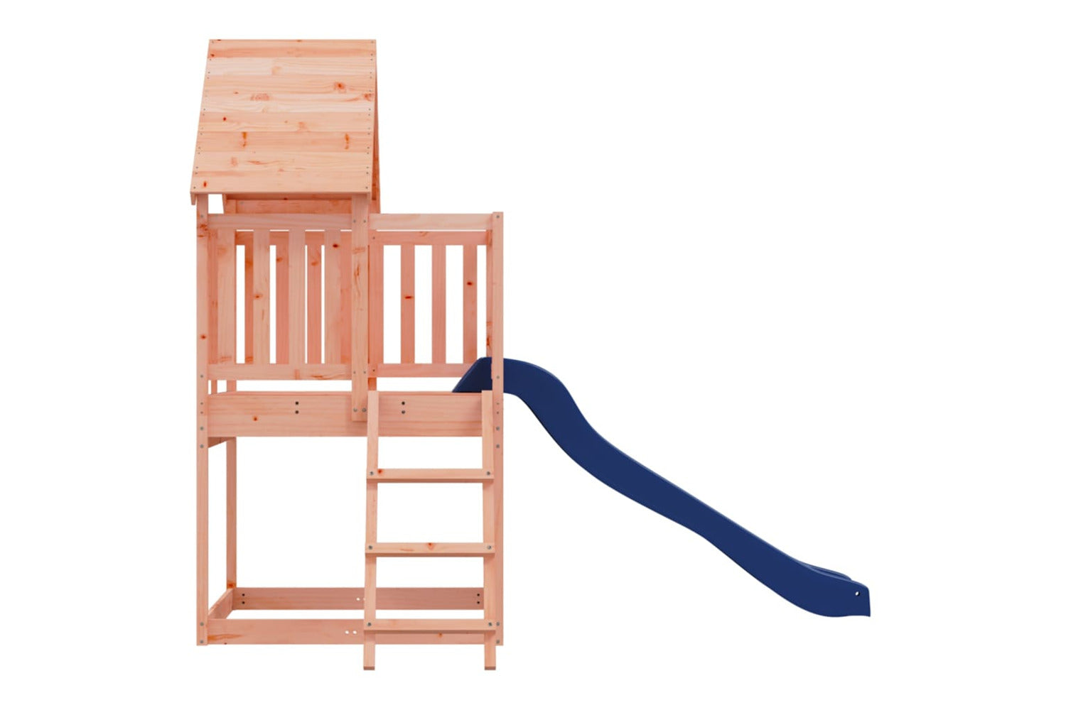 Vidaxl 3155934 Playhouse With Slide Ladder Solid Wood Douglas-4