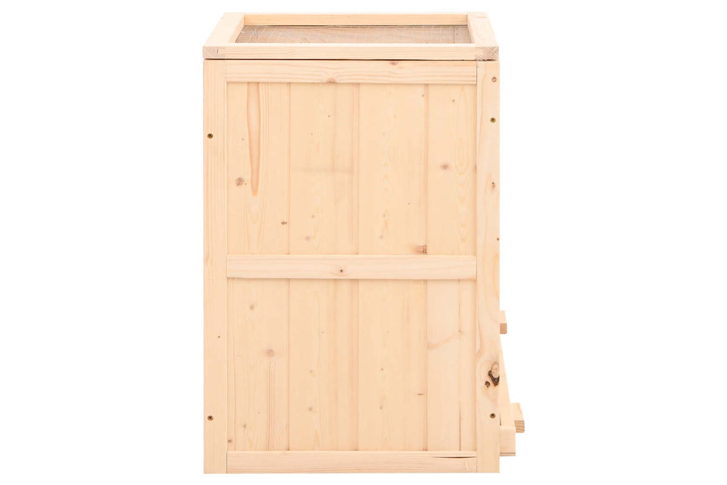 vidaXL 172384 Hamster Cage 81x40x60cm Solid Wood Fir-5