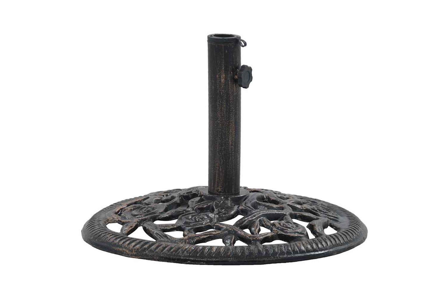 vidaXL 47861 Umbrella Base Bronze 12 Kg 48cm Cast Iron-3