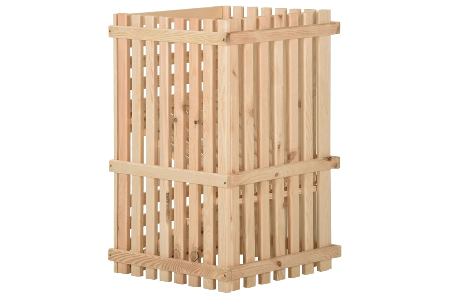 vidaXL 327329 Potato Box 50x50x80cm Solid Pinewood-5