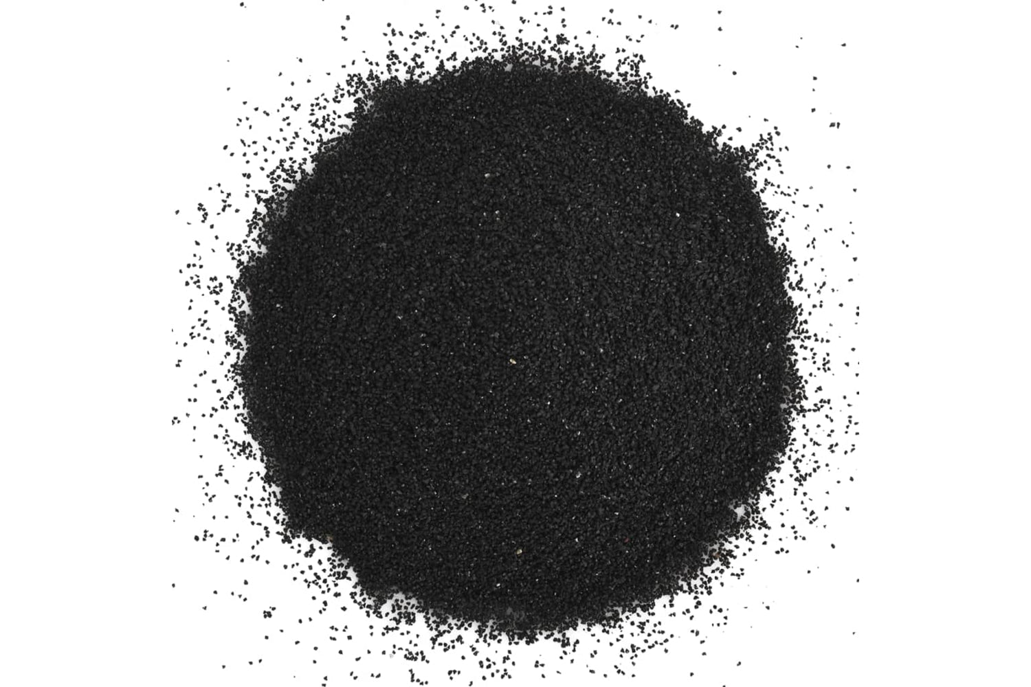 vidaXL 155293 Aquarium Sand 10 Kg Black 0.2-2mm-3