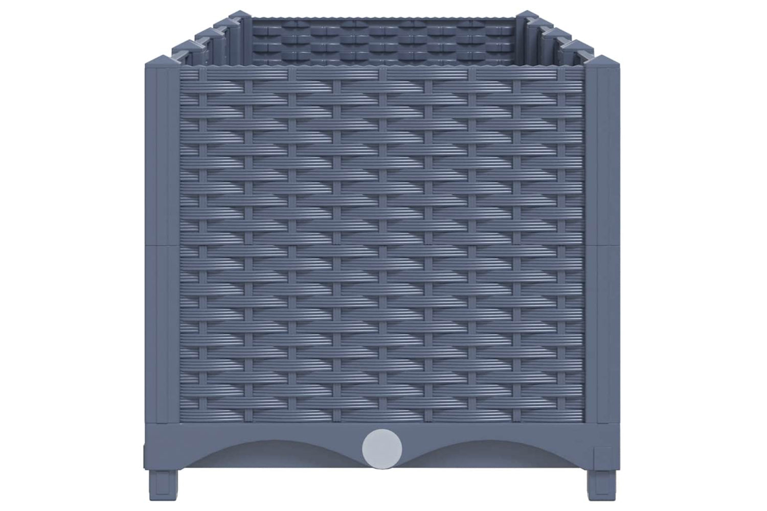 vidaXL Raised Bed 160x40x38cm Polypropylene-3