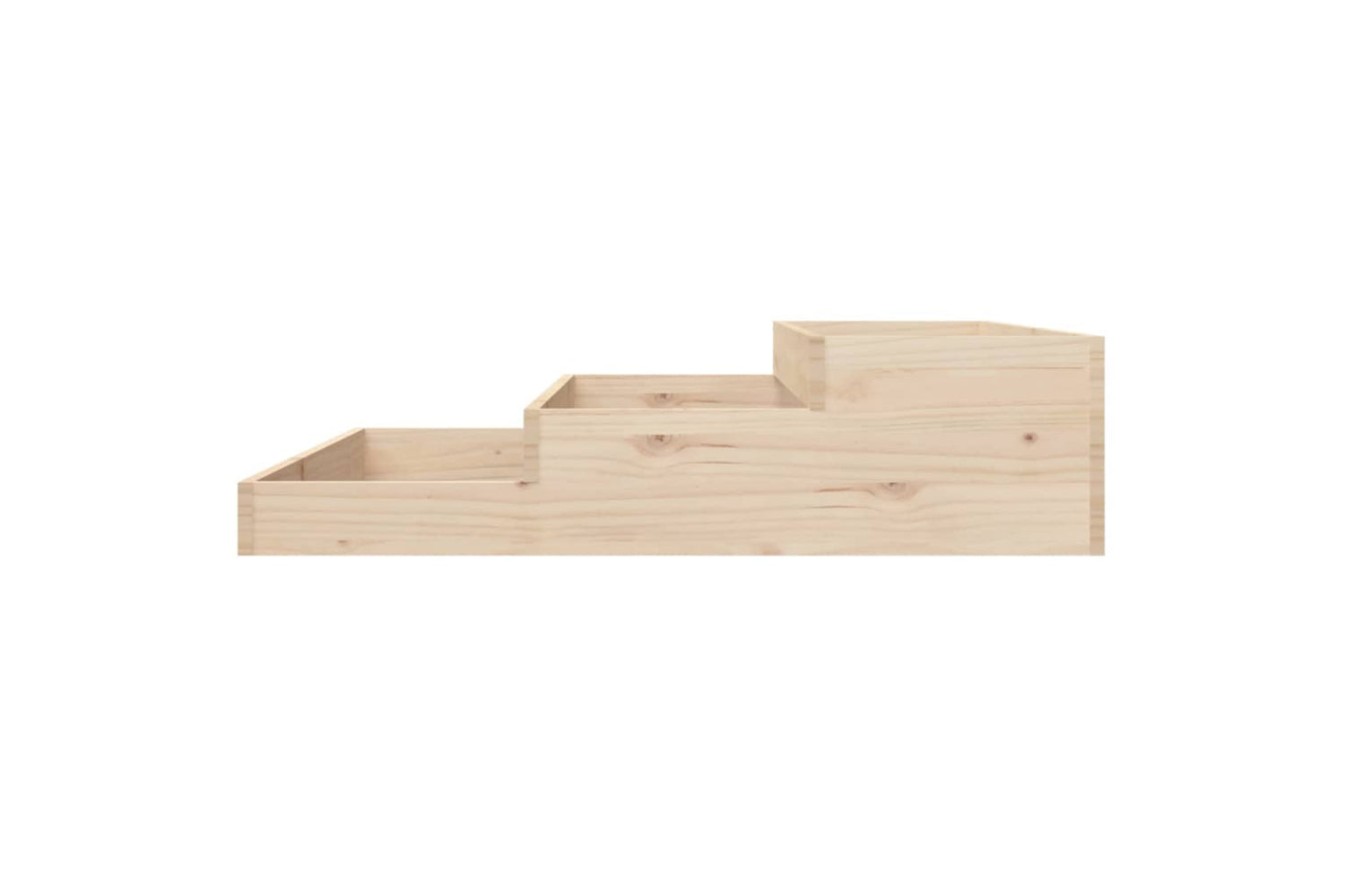 vidaXL 823913 Planter 107x107x27cm Solid Wood Pine-4