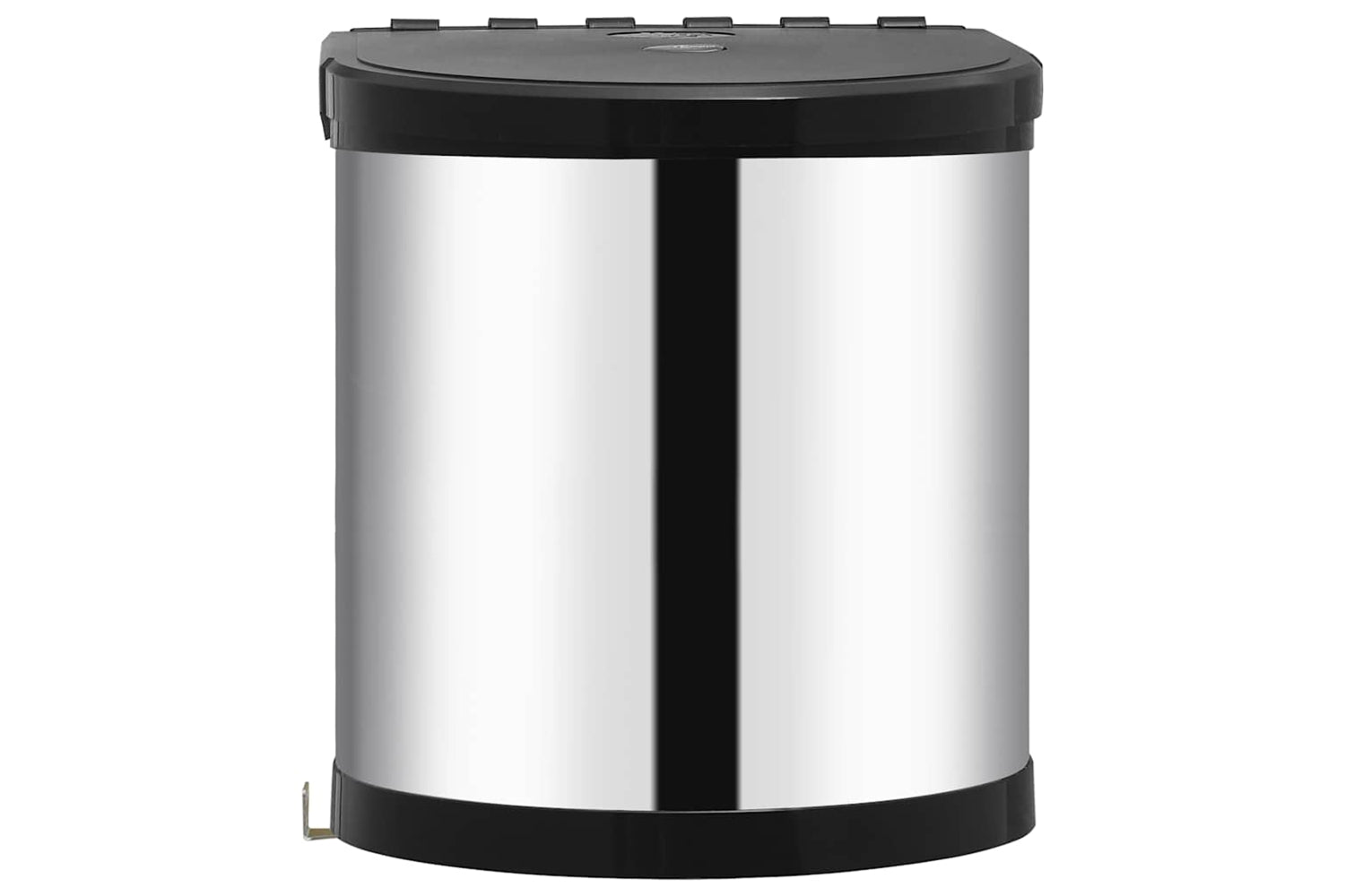 Vidaxl 51172 Kitchen Built-in Dust Bin Stainless Steel 12 L