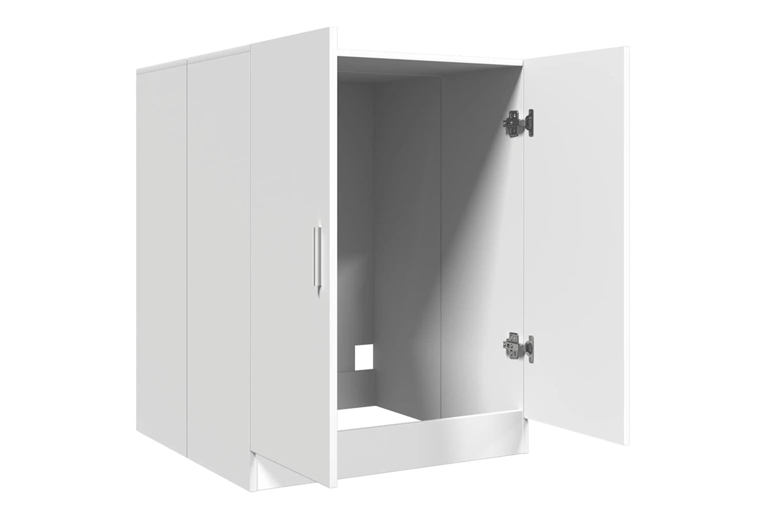 Vidaxl 808395 Washing Machine Cabinet White 71x71.5x91.5 Cm-6