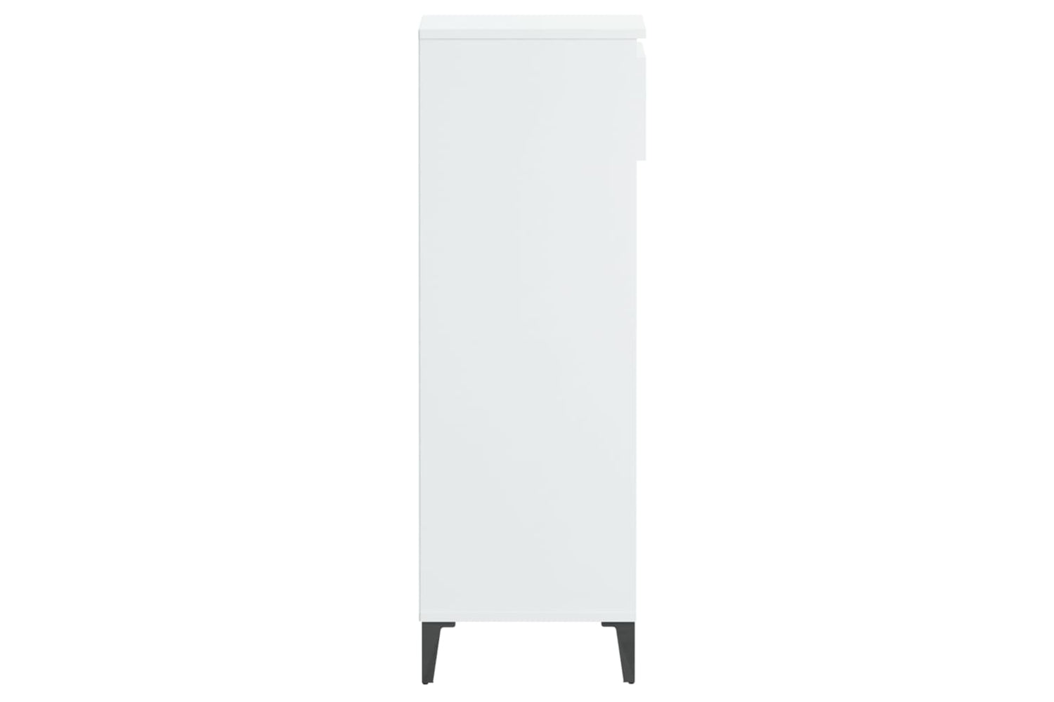 vidaXL 819782 Shoe Rack High Gloss White 40x36x105cm Engineered Wood-6
