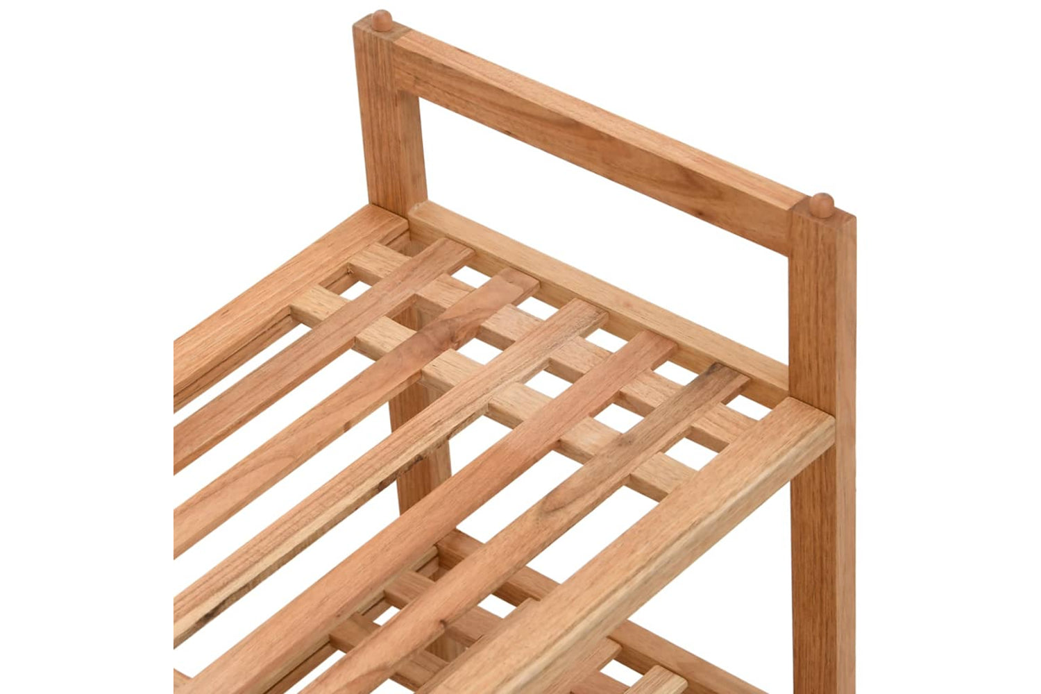 vidaXL 350362 Shoe Racks 2 Pcs 69x27x41cm Solid Wood Walnut-5