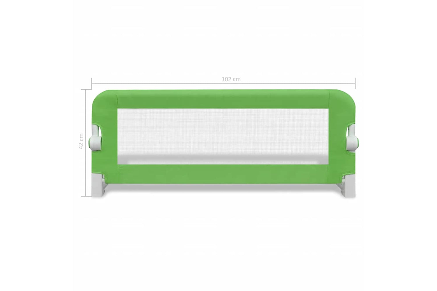 Vidaxl Toddler Safety Bed Rail 2 Pcs Green 102x42 Cm-6
