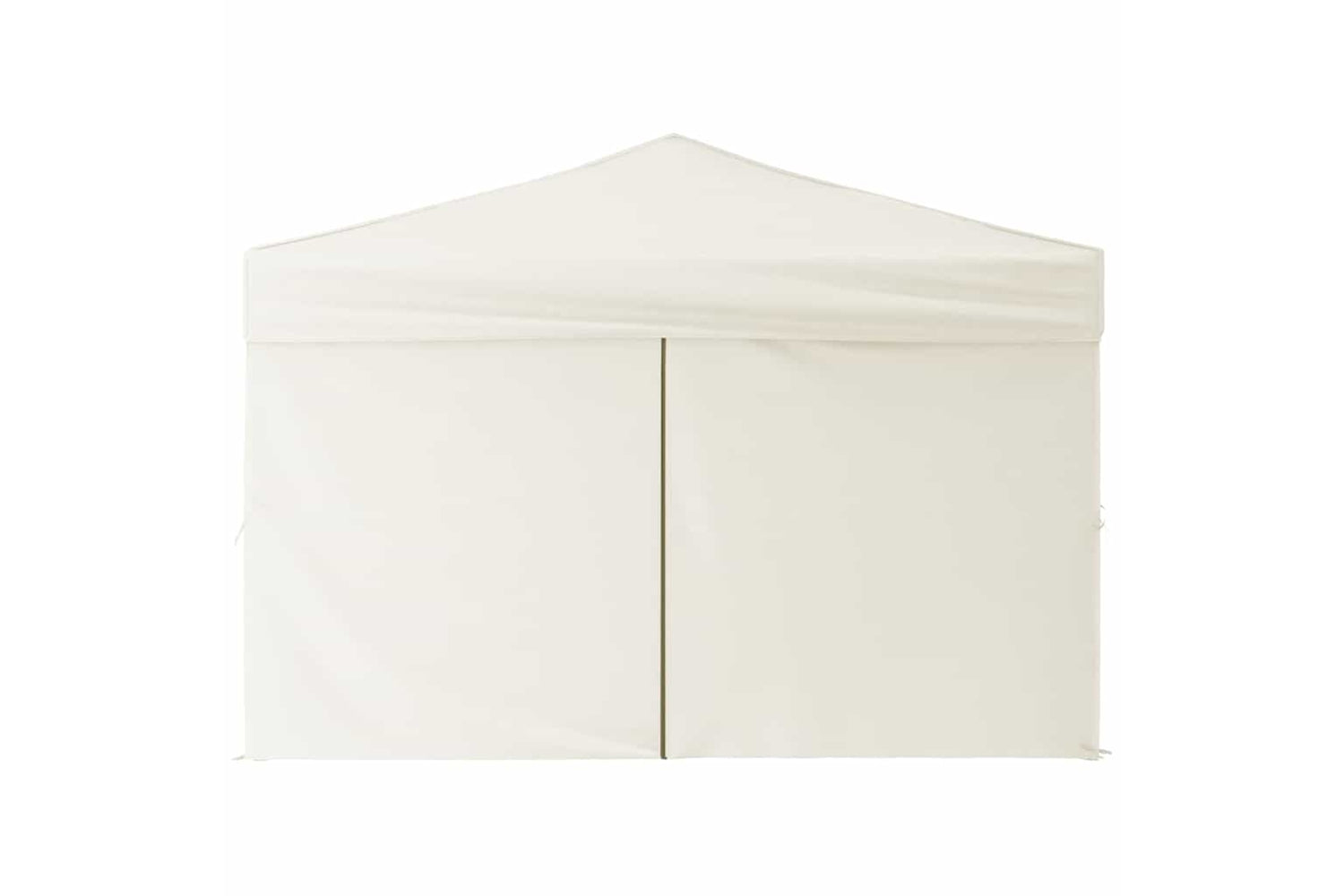Vidaxl 93522 Folding Party Tent With Sidewalls Cream 3x3 M-3