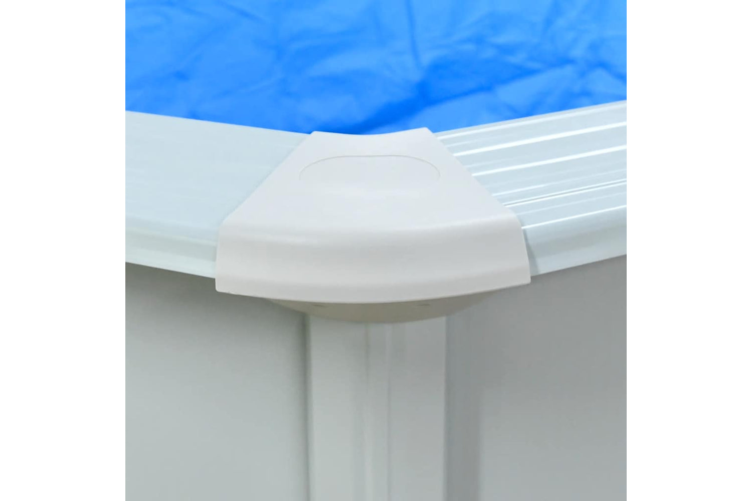 Vidaxl Swimming Pool With Steel Wall Round 460x120 Cm White-5