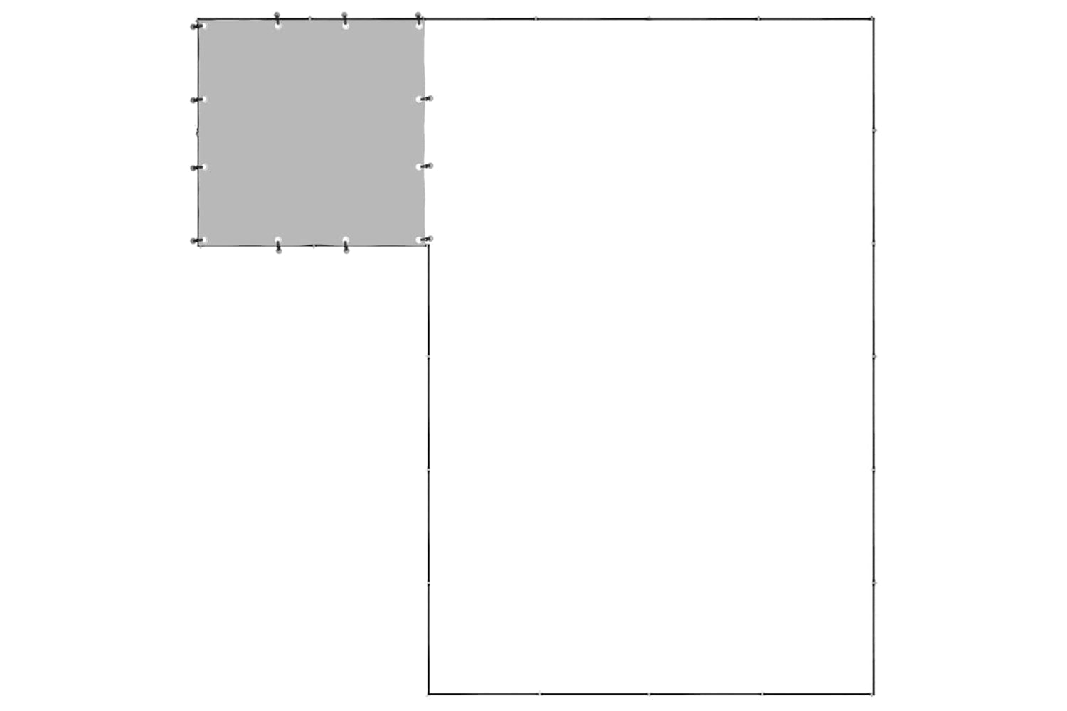 Vidaxl 3082212 Dog Kennel Black 8.47 M2 Steel-4