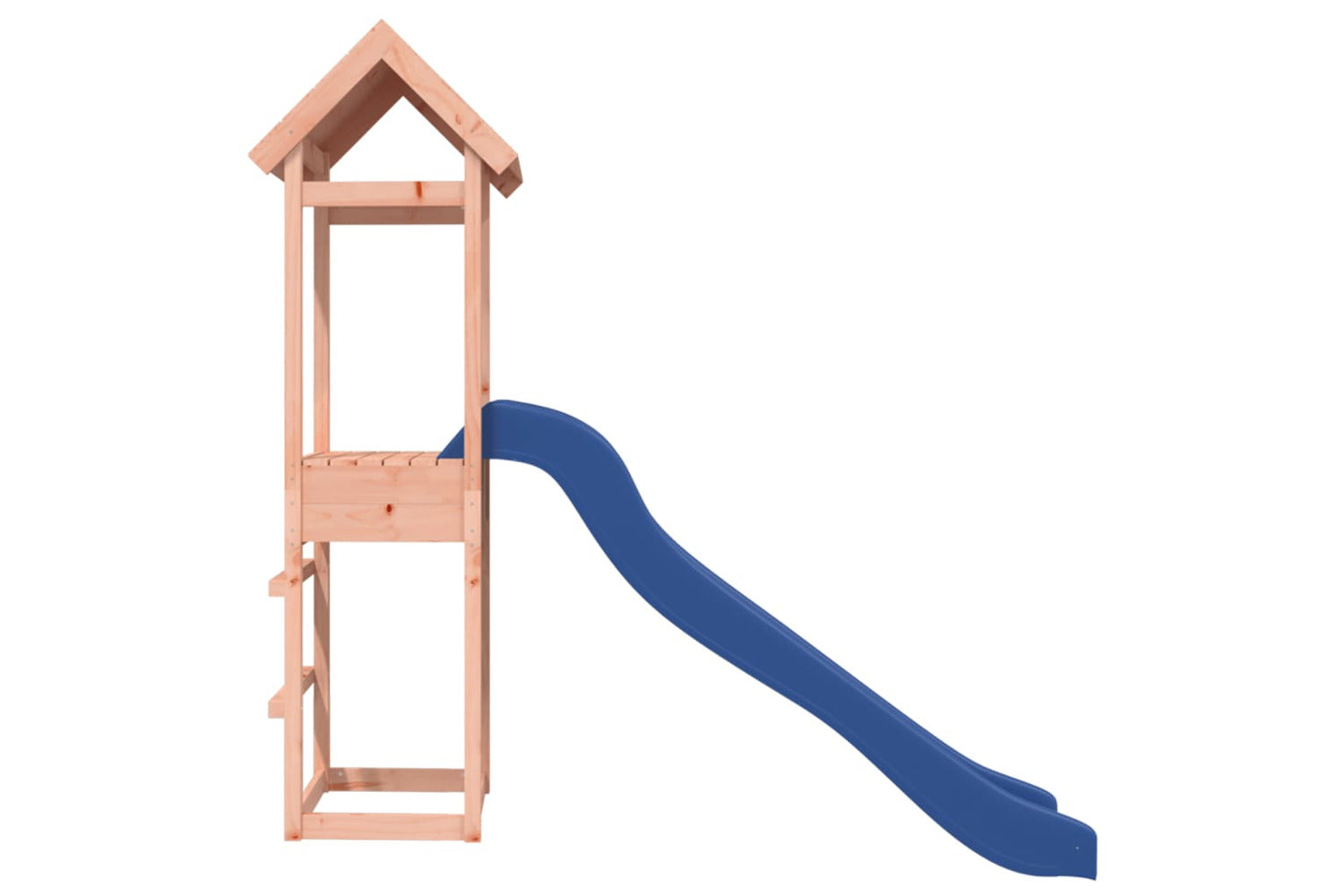 Vidaxl 3155853 Playhouse With Slide Solid Wood Douglas-5