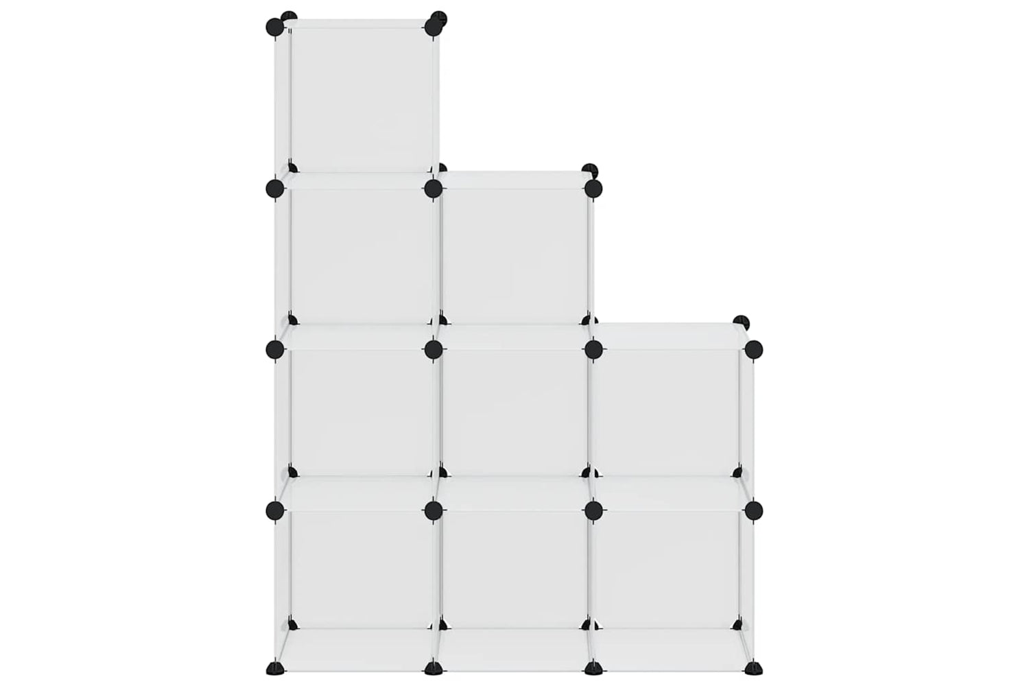 Vidaxl 340551 Storage Cube Organiser With 9 Cubes Transparent Pp-4