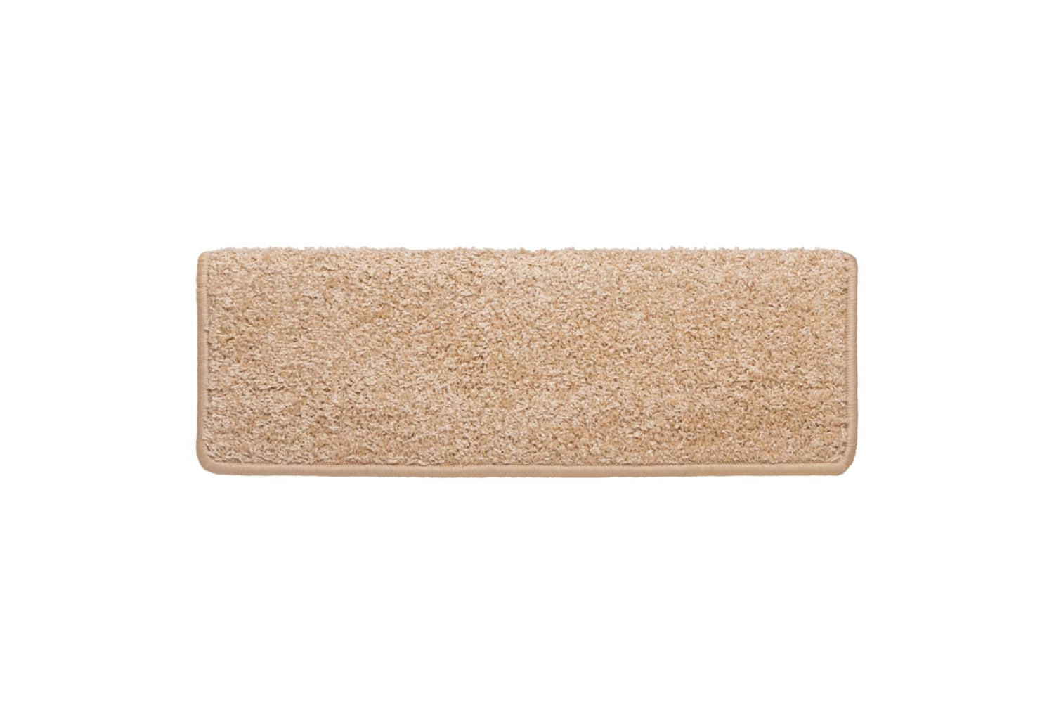 vidaXL 326202 Carpet Stair Treads 15 Pcs 65x21x4cm Gold-5