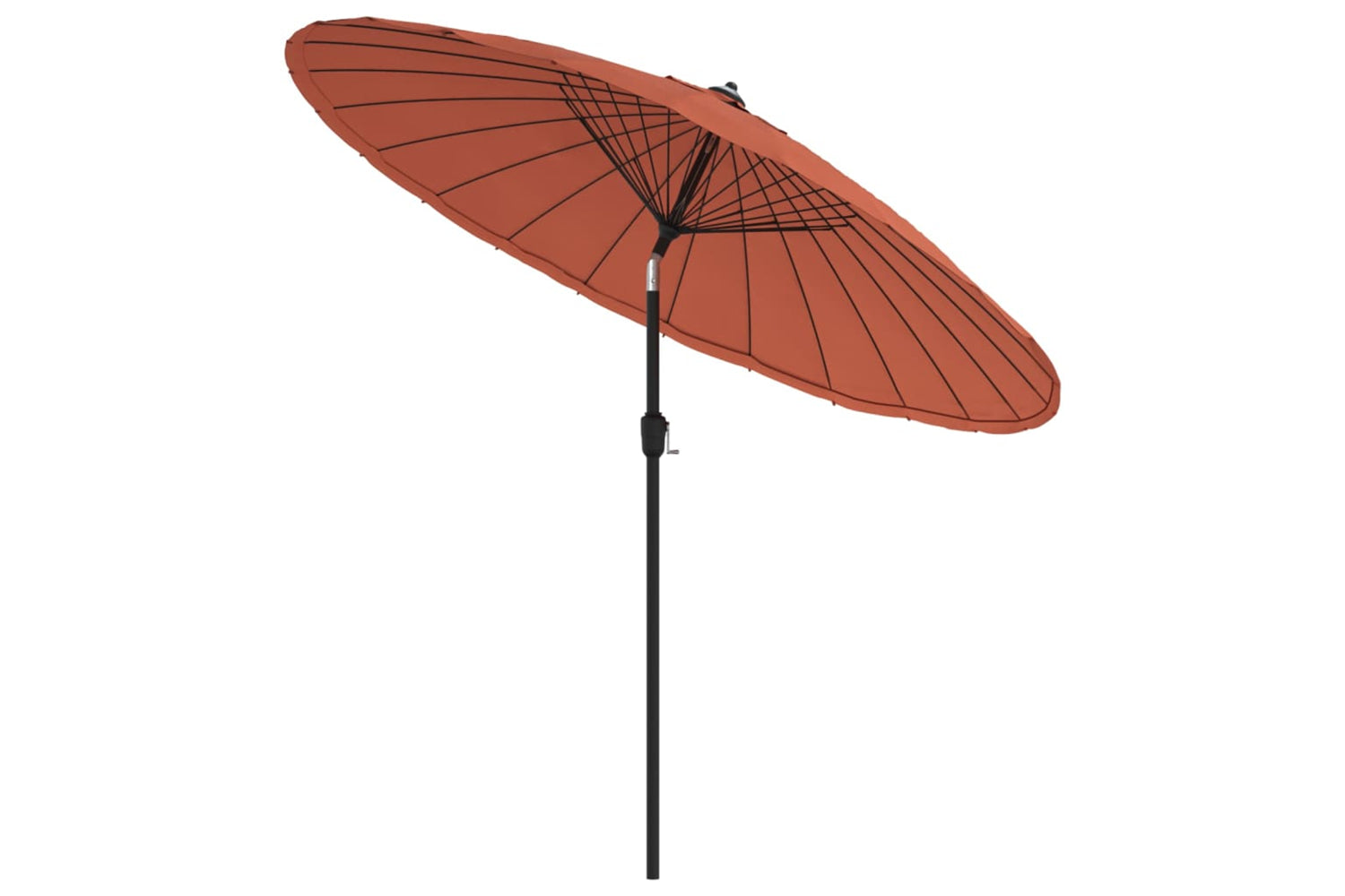 vidaXL 47309 Outdoor Parasol With Aluminium Pole 270cm Terracotta-2