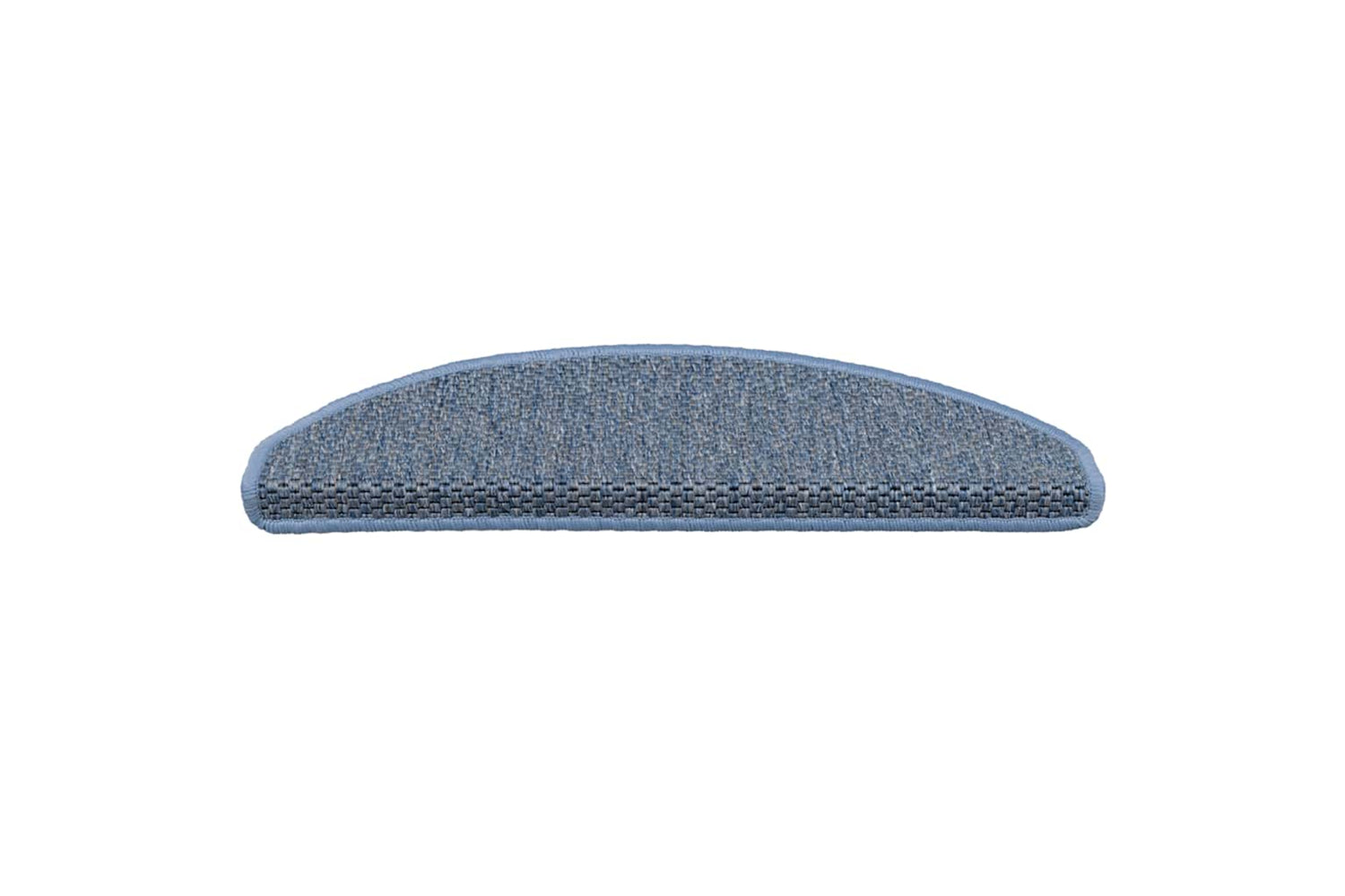 vidaXL 326874 Stair Mats Self-adhesive Sisal-look 15 Pcs 65x21x4cm Blue-3