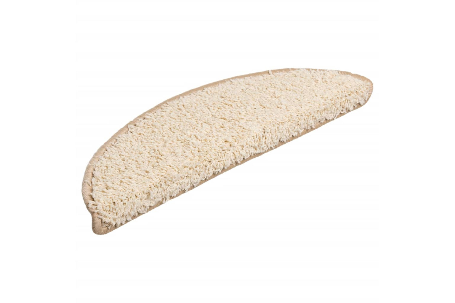 vidaXL 149791 Stair Mats 10 Pcs 56x17x3cm Cream-2
