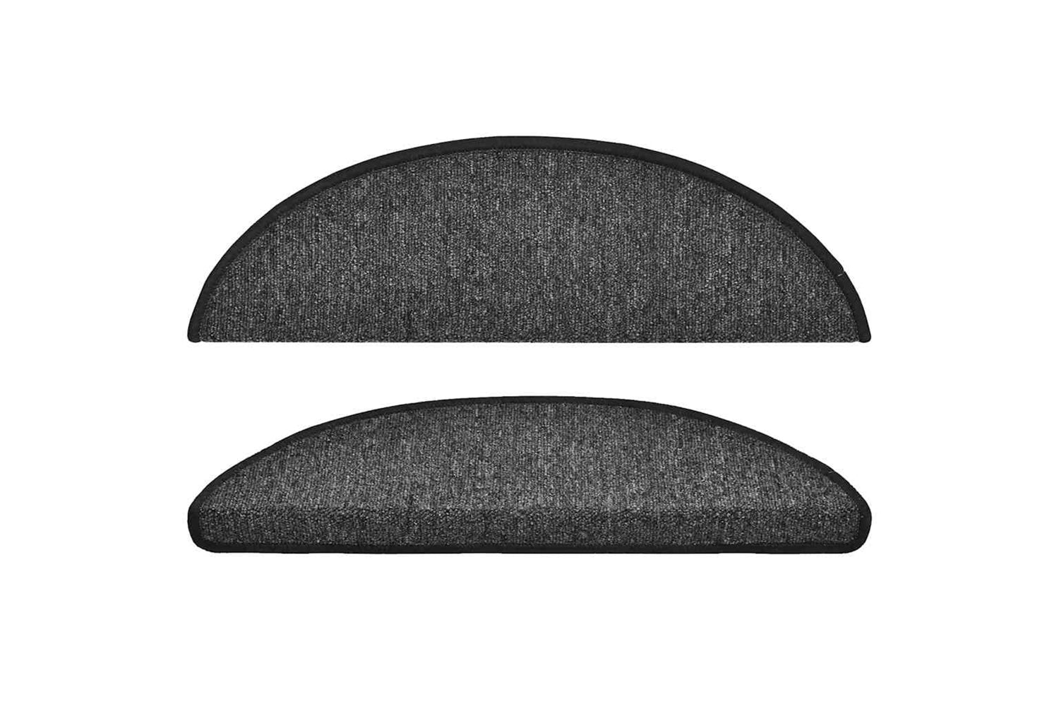 vidaXL Stair Mats 10 Pcs 56x17x3cm Anthracite-3