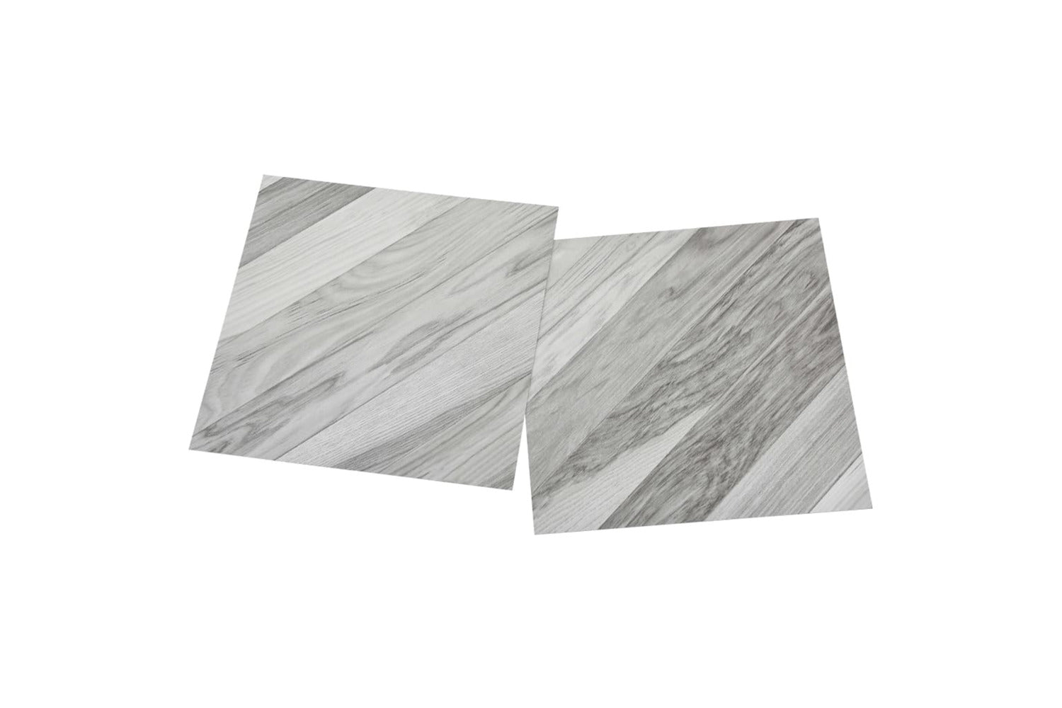 Vidaxl Self-adhesive Flooring Planks 20 Pcs Pvc 1.86 MÂ² Grey Striped-4