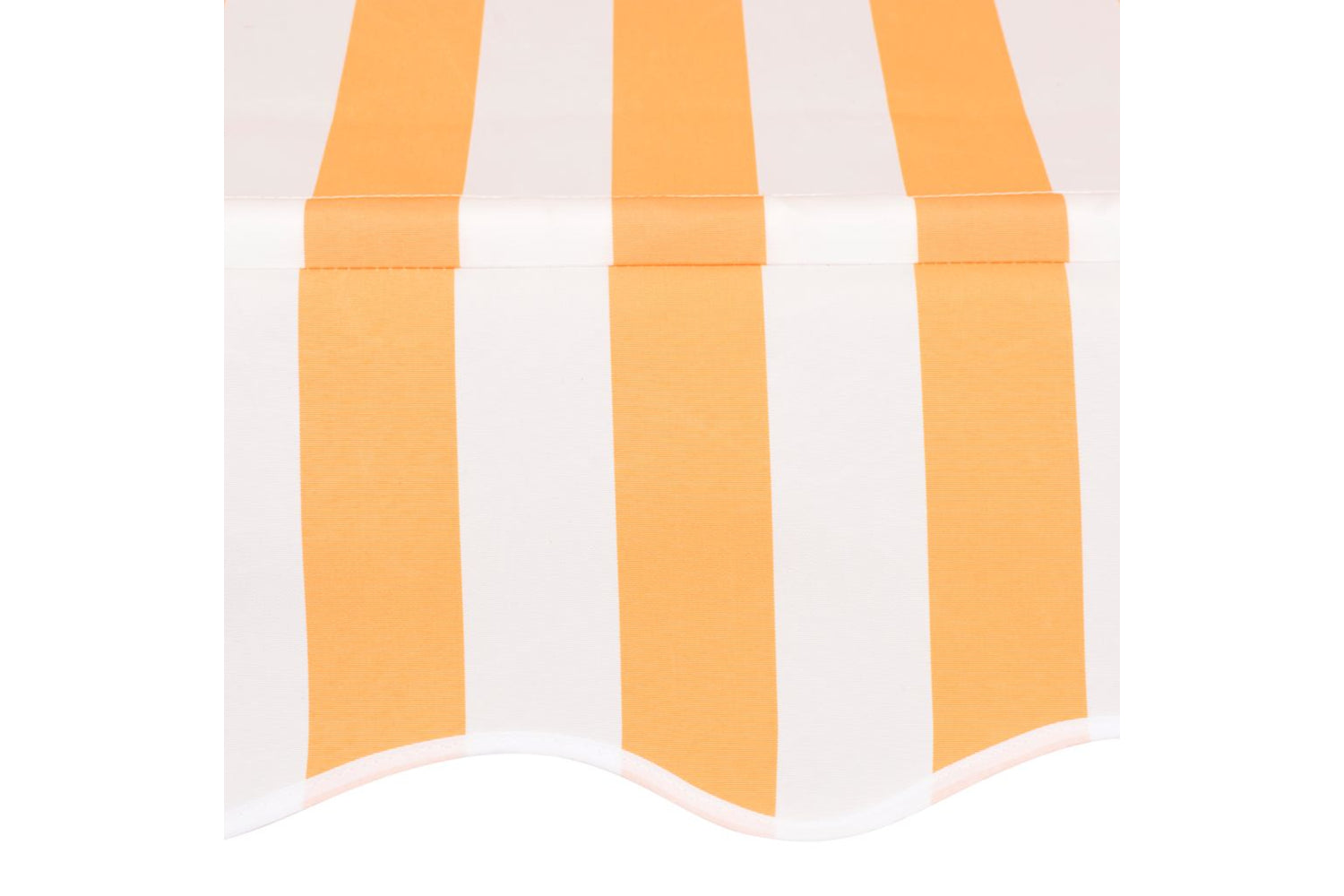 vidaXL 43233 Manual Retractable Awning 250cm Orange And White Stripes-4
