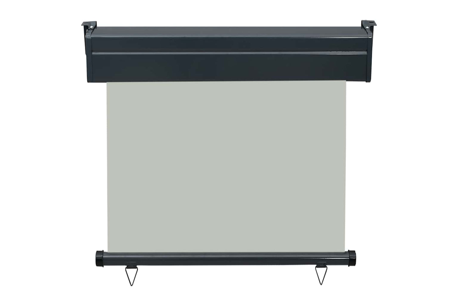 vidaXL Balcony Side Awning 85x250cm Grey-4