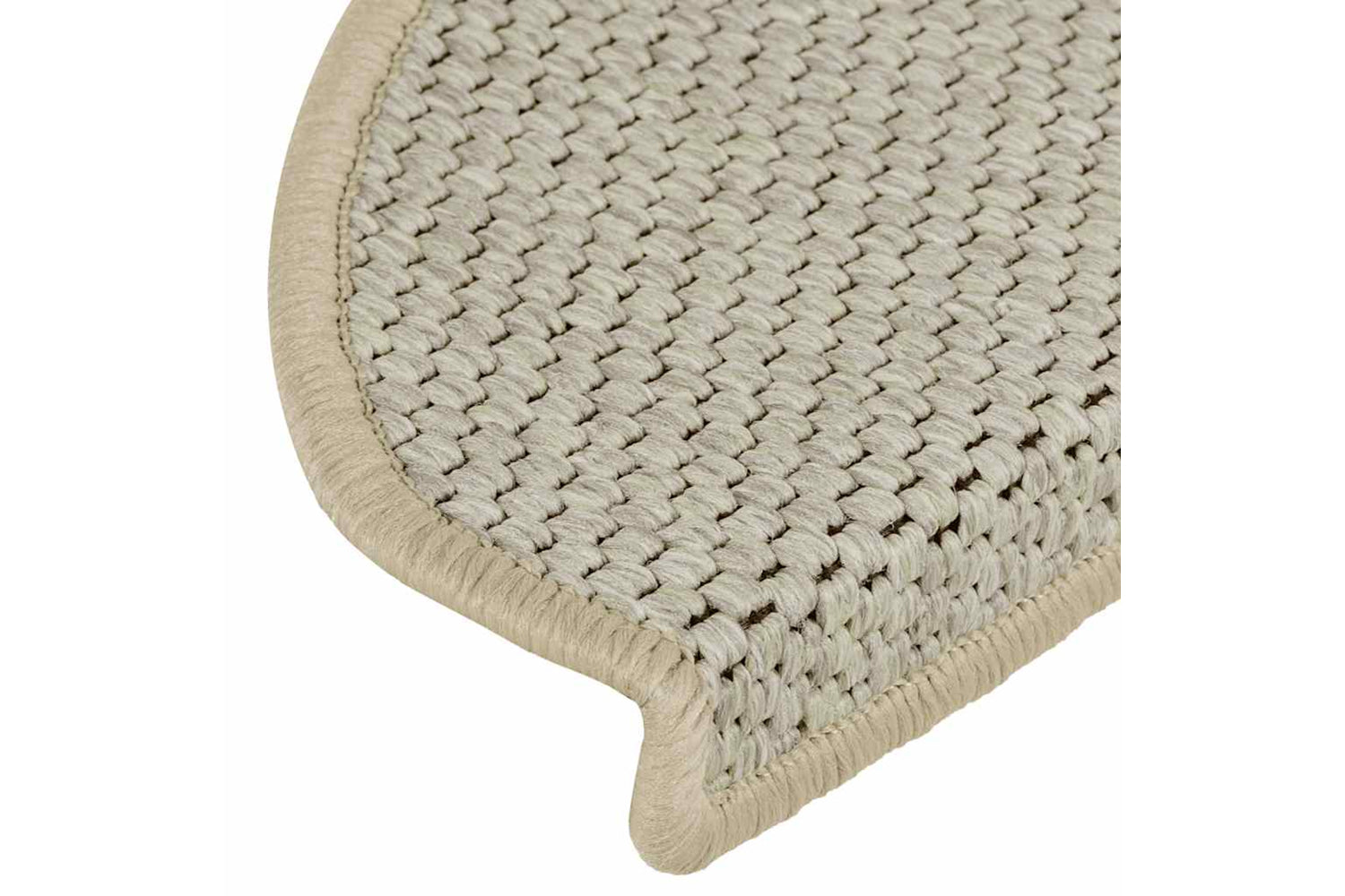 vidaXL 326875 Stair Mats Self-adhesive Sisal-look 15 Pcs 65x21x4cm Grey-7