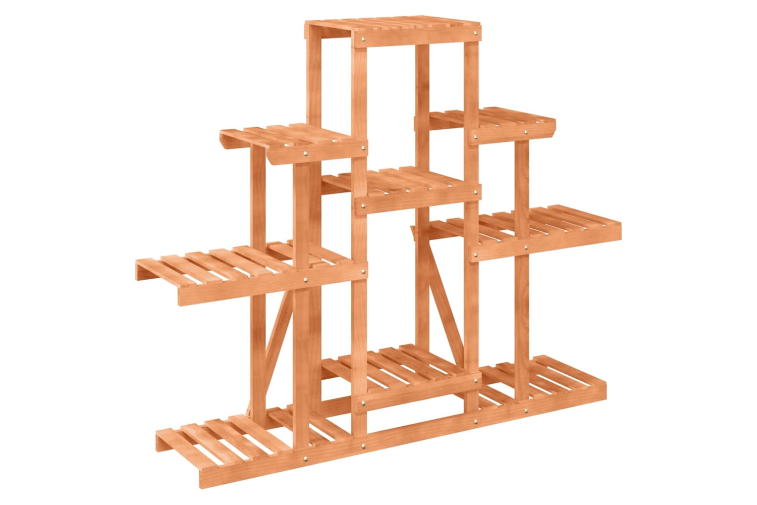 vidaXL 362850 Flower Stand 110x25x96cm Solid Wood Fir-3