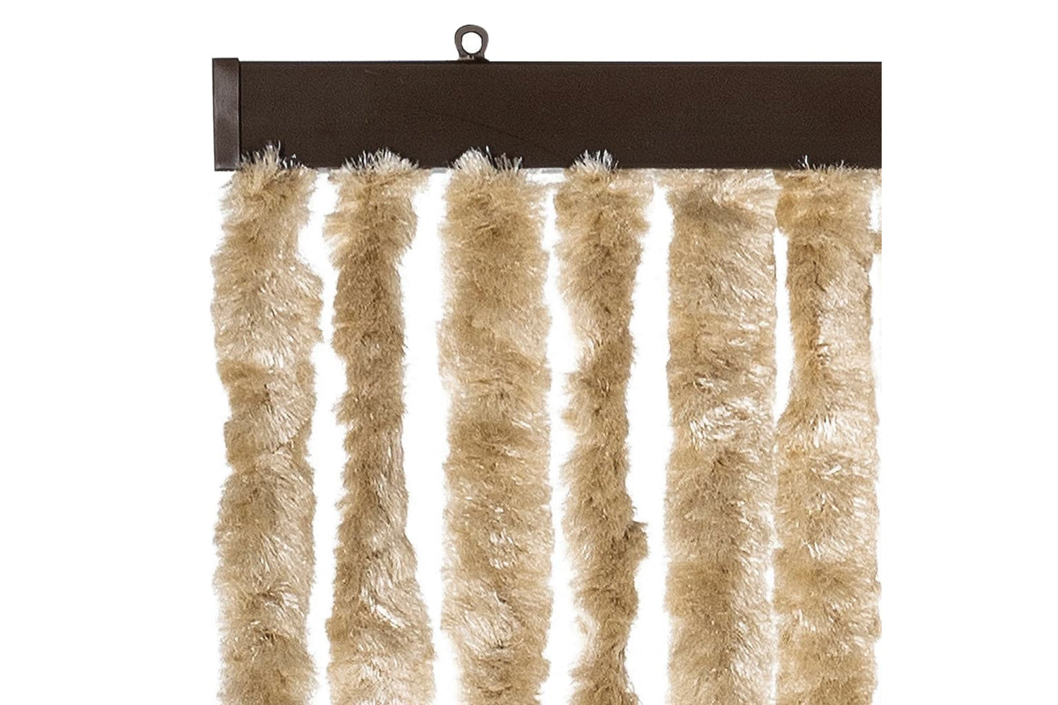 vidaXL Insect Curtain Beige 90x220cm Chenille-3