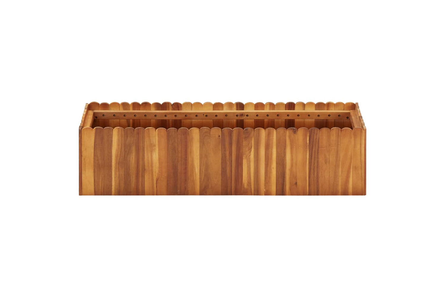 vidaXL 45918 Garden Raised Bed 100x30x25cm Solid Acacia Wood-2