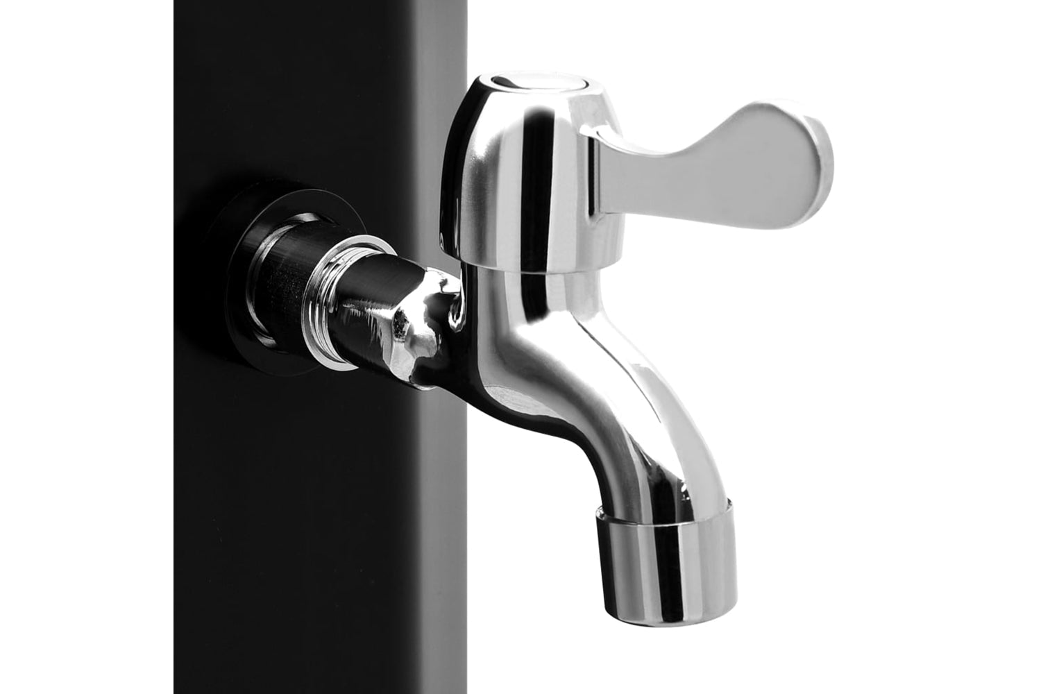 Vidaxl 92942 Outdoor Solar Shower With Shower Head And Faucet 35 L Black-8