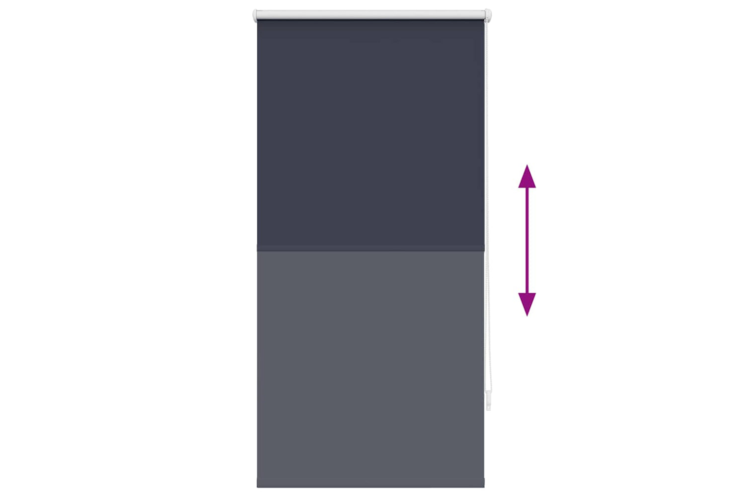 Vidaxl Roller Blind Blackout 60 X 120 Cm Marine / Blue-8