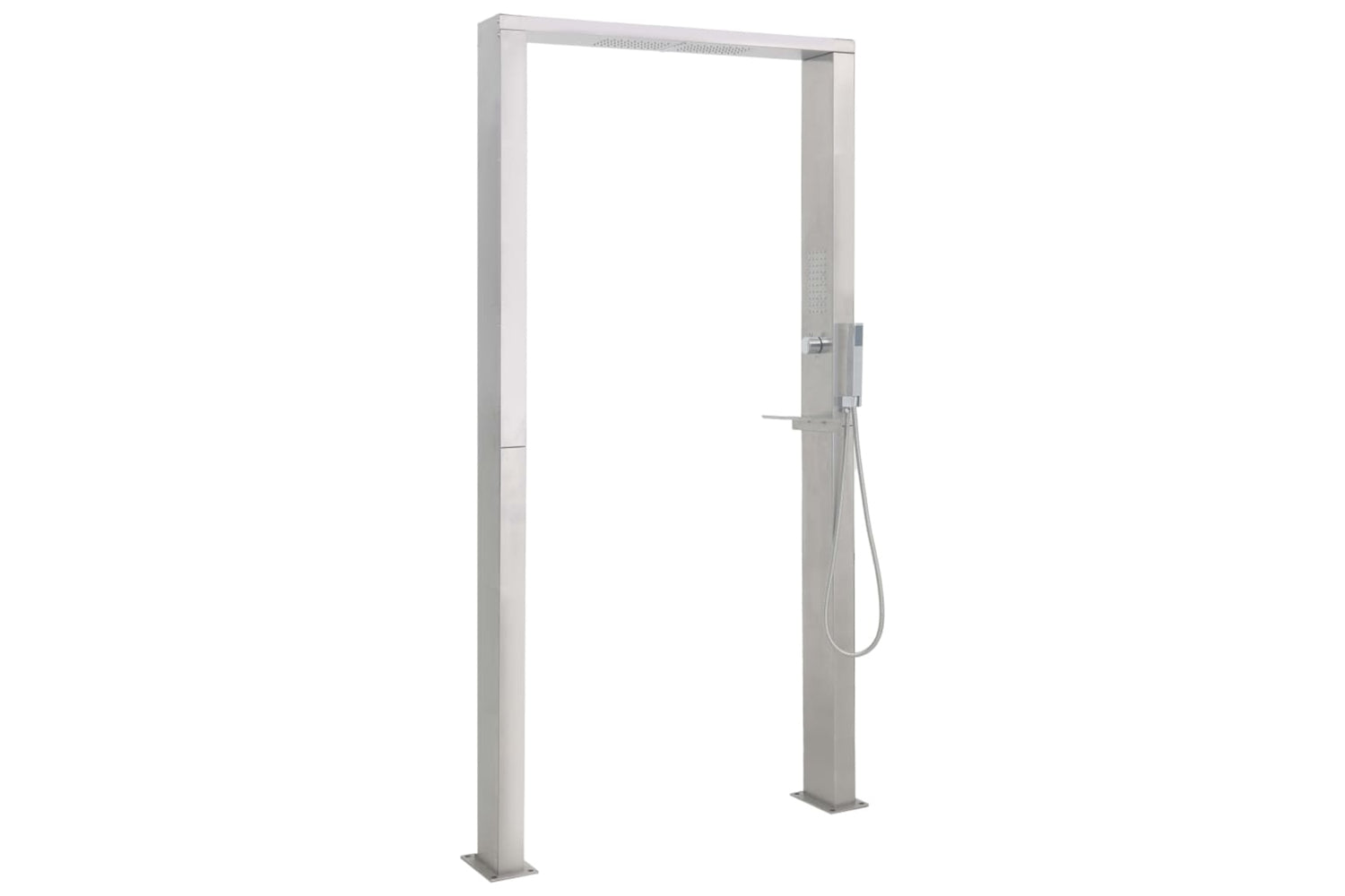 Vidaxl 48201 Outdoor Shower Stainless Steel Double Jets-3