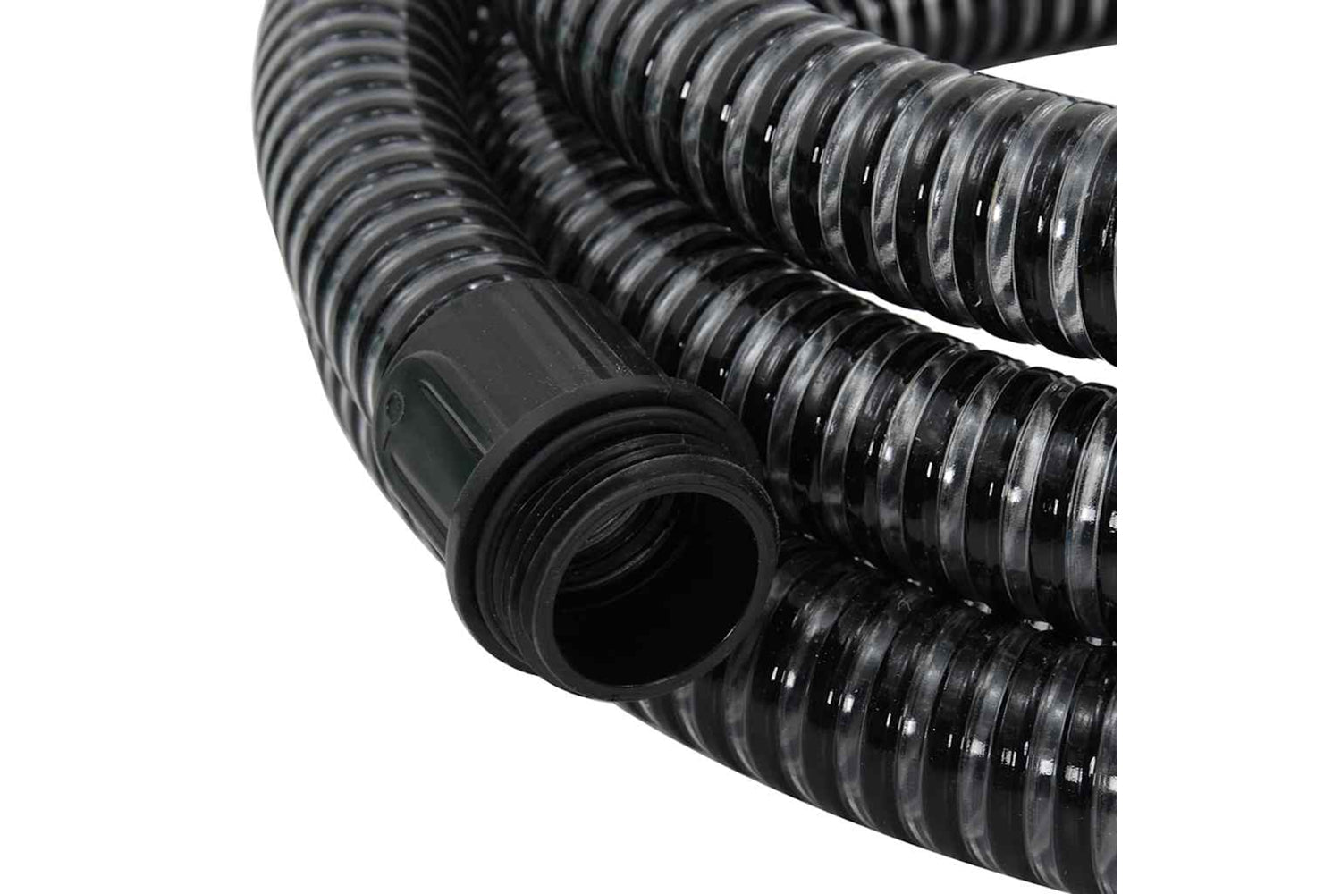 vidaXL 151066 Suction Hose With Brass Connectors 20 M 25mm Black-4