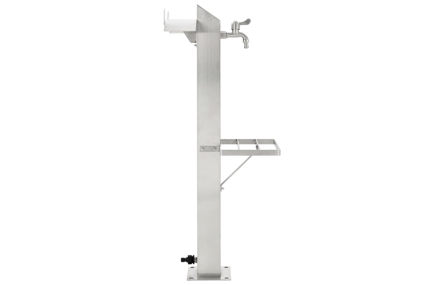 vidaXL 45455 Garden Water Column Stainless Steel Square 95cm-2
