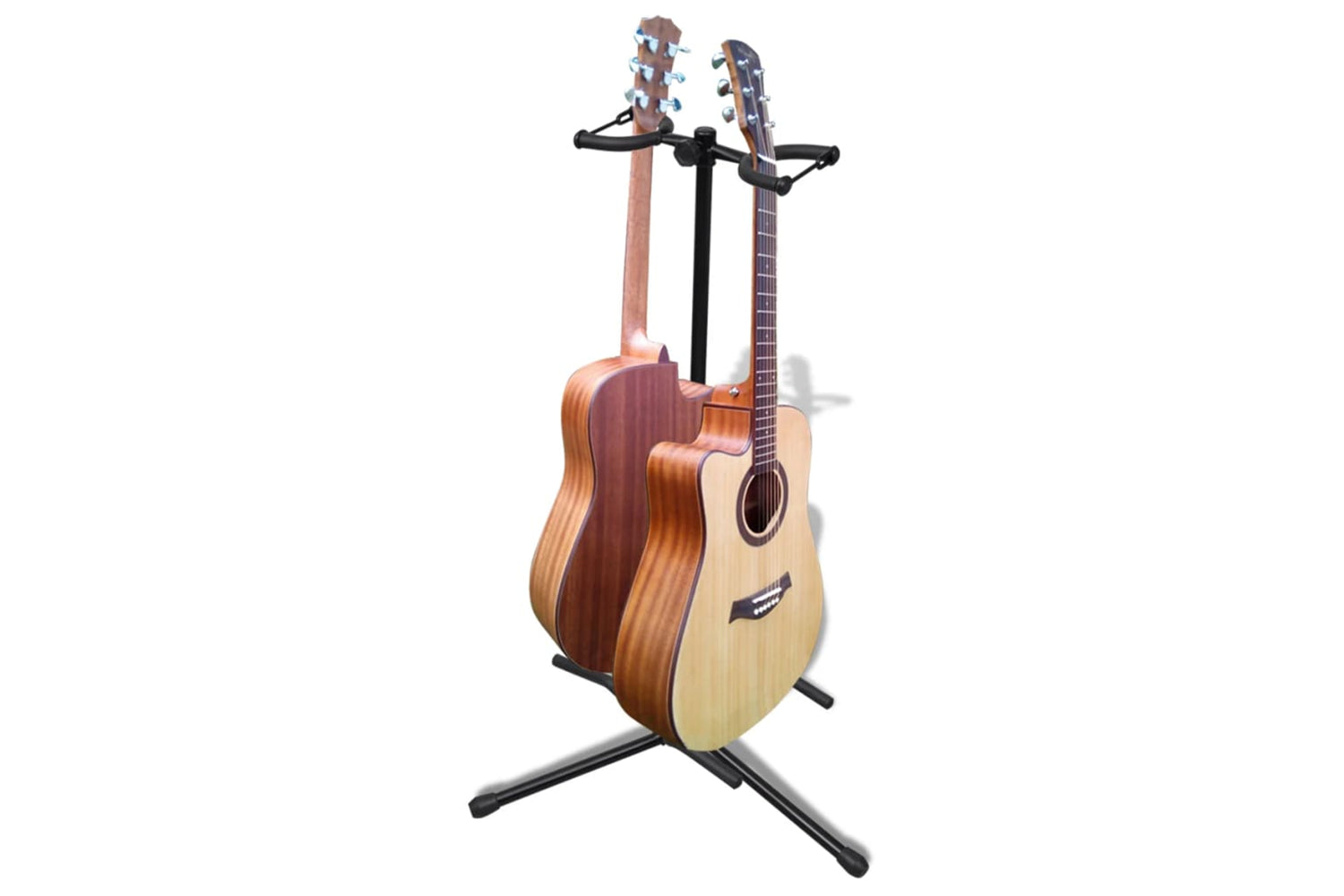 vidaXL 70034 Adjustable Double Guitar Stand Foldable-2