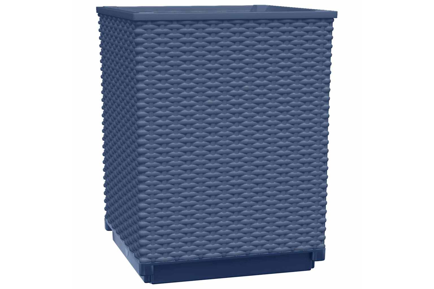 vidaXL 364185 Planters 4 Pcs Dark Grey 30x30x37cm Polypropylene-3
