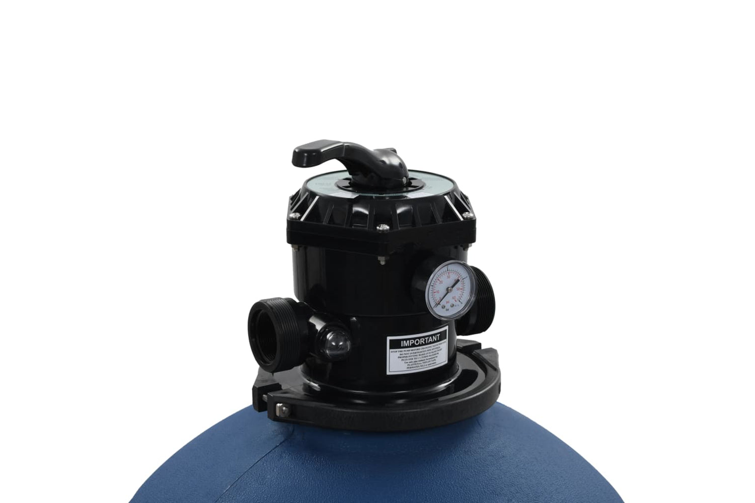 vidaXL 91728 Pool Sand Filter With 6 Position Valve Blue 660mm-4