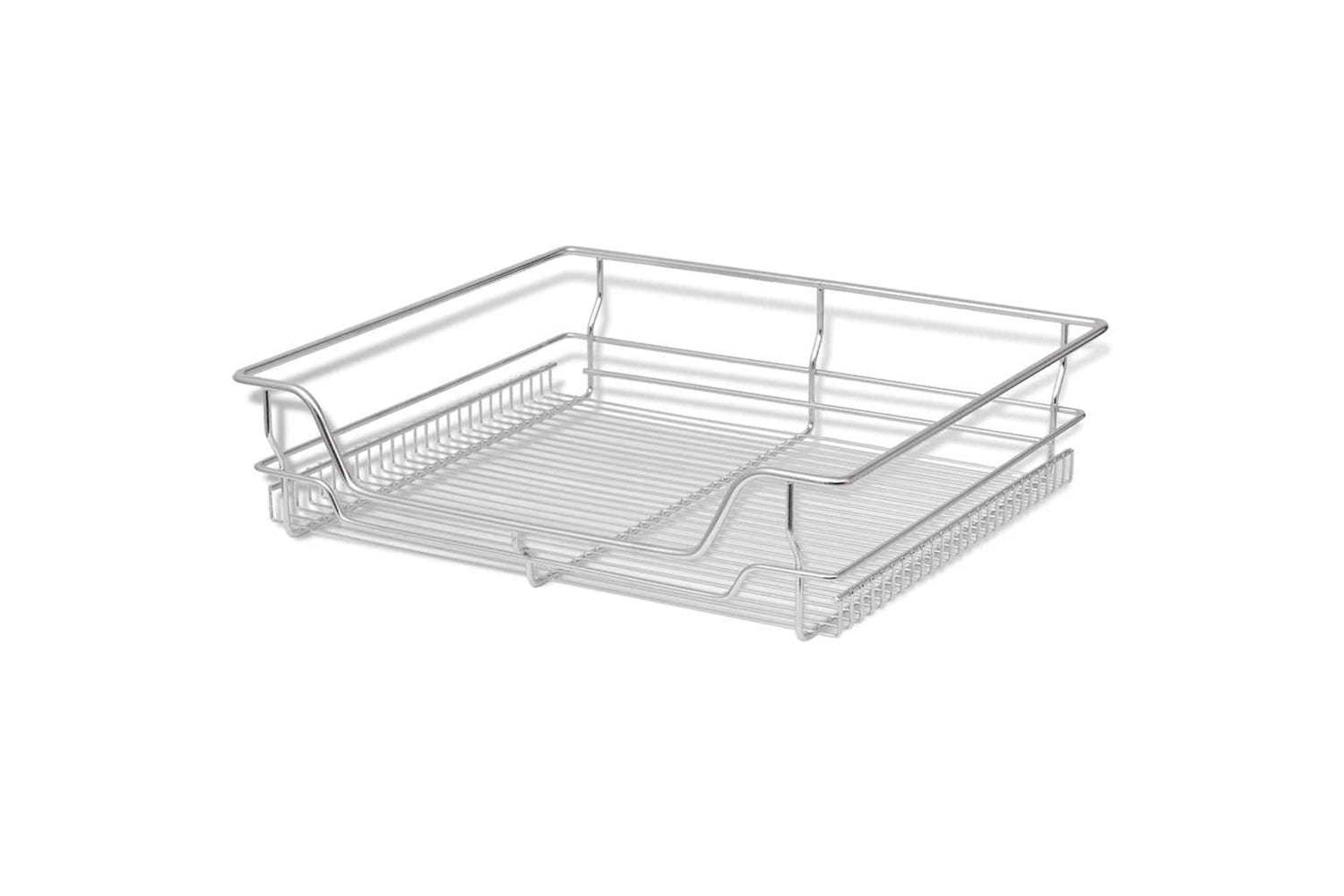 Vidaxl Pull-out Wire Baskets 2 Pcs Silver 600 Mm-2