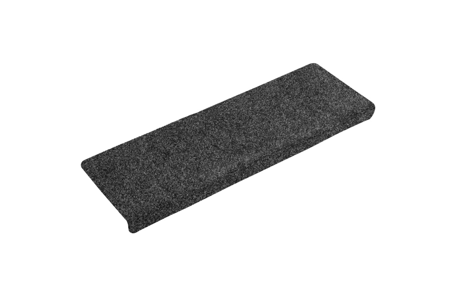 vidaXL Stair Mats 15 Pcs Needle Punch 65x21x4cm Grey-2