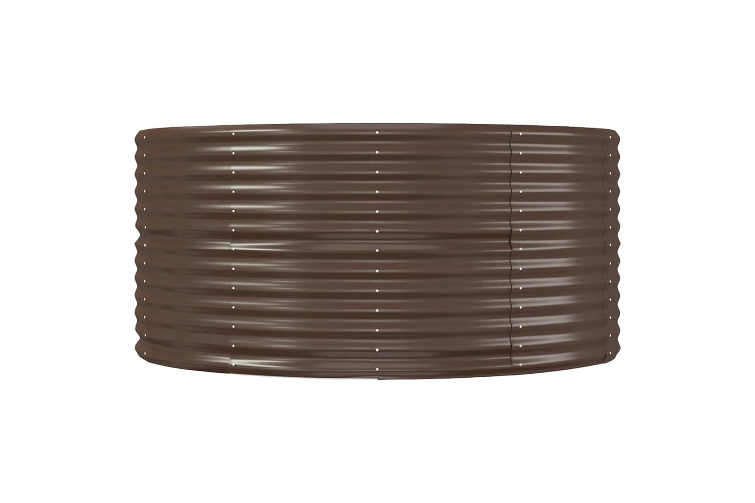 vidaXL 319095 Garden Raised Bed Brown 212x140x68cm Powder-coated Steel-3