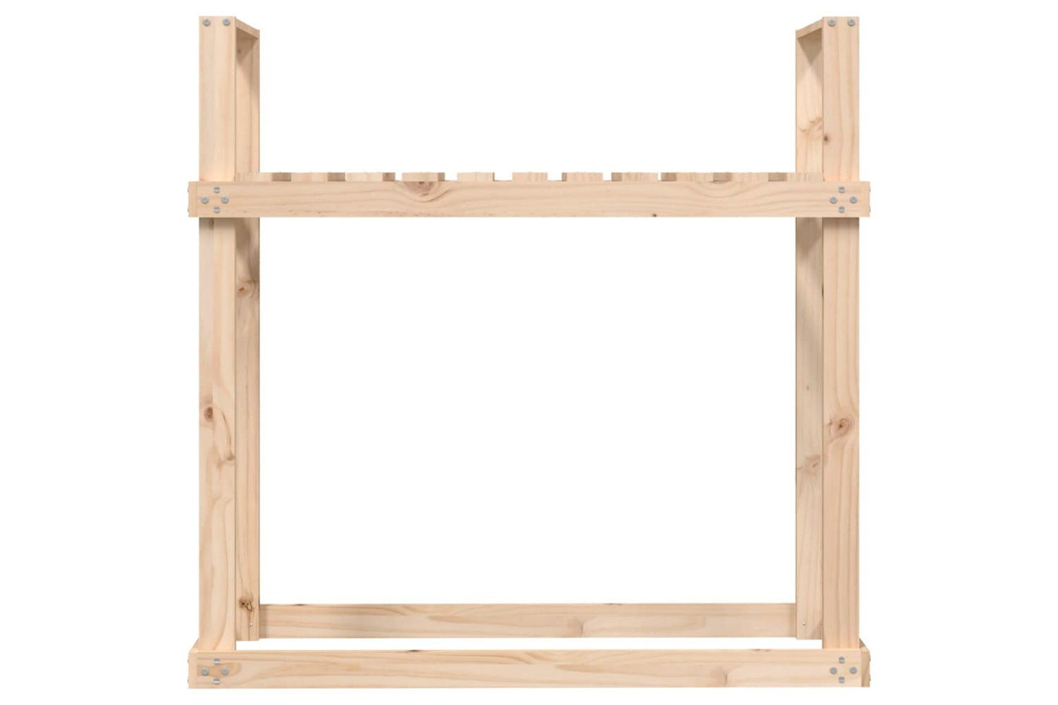 vidaXL 823857 Firewood Rack 110x35x108.5cm Solid Wood Pine-4