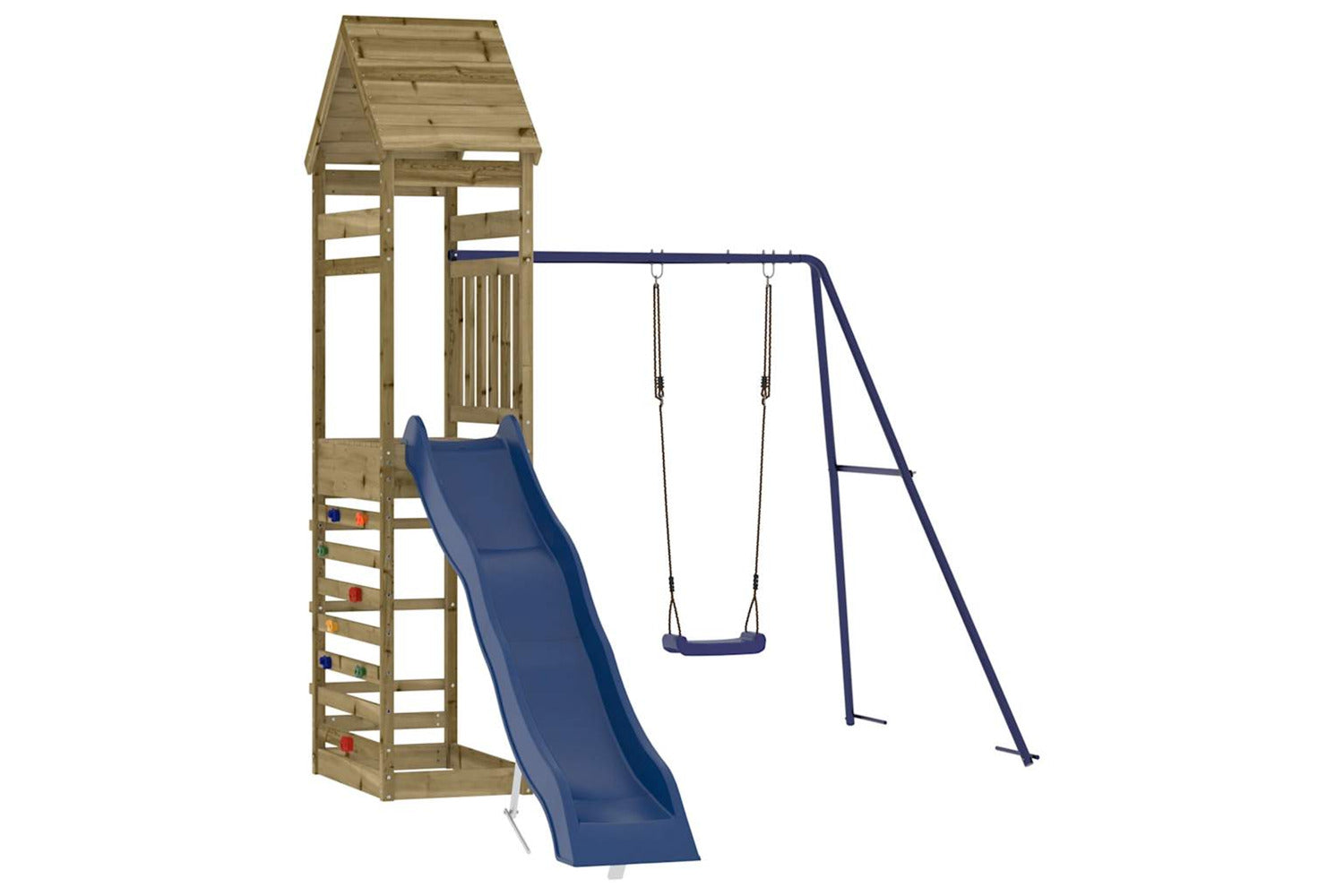 Vidaxl 3156930 Outdoor Playset Impregnated Wood Pine-3