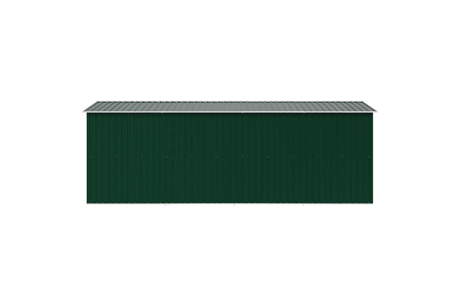 vidaXL 143348 Garden Shed 257x489x181cm Metal Green-6