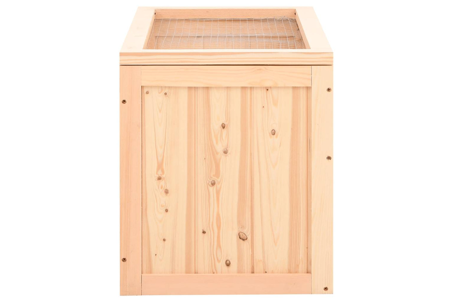 vidaXL 172378 Hamster Cage 60x35.5x42cm Solid Wood Fir-5