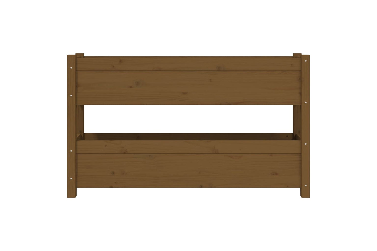 vidaXL 823930 Planter Honey Brown 112x25x66cm Solid Wood Pine-4