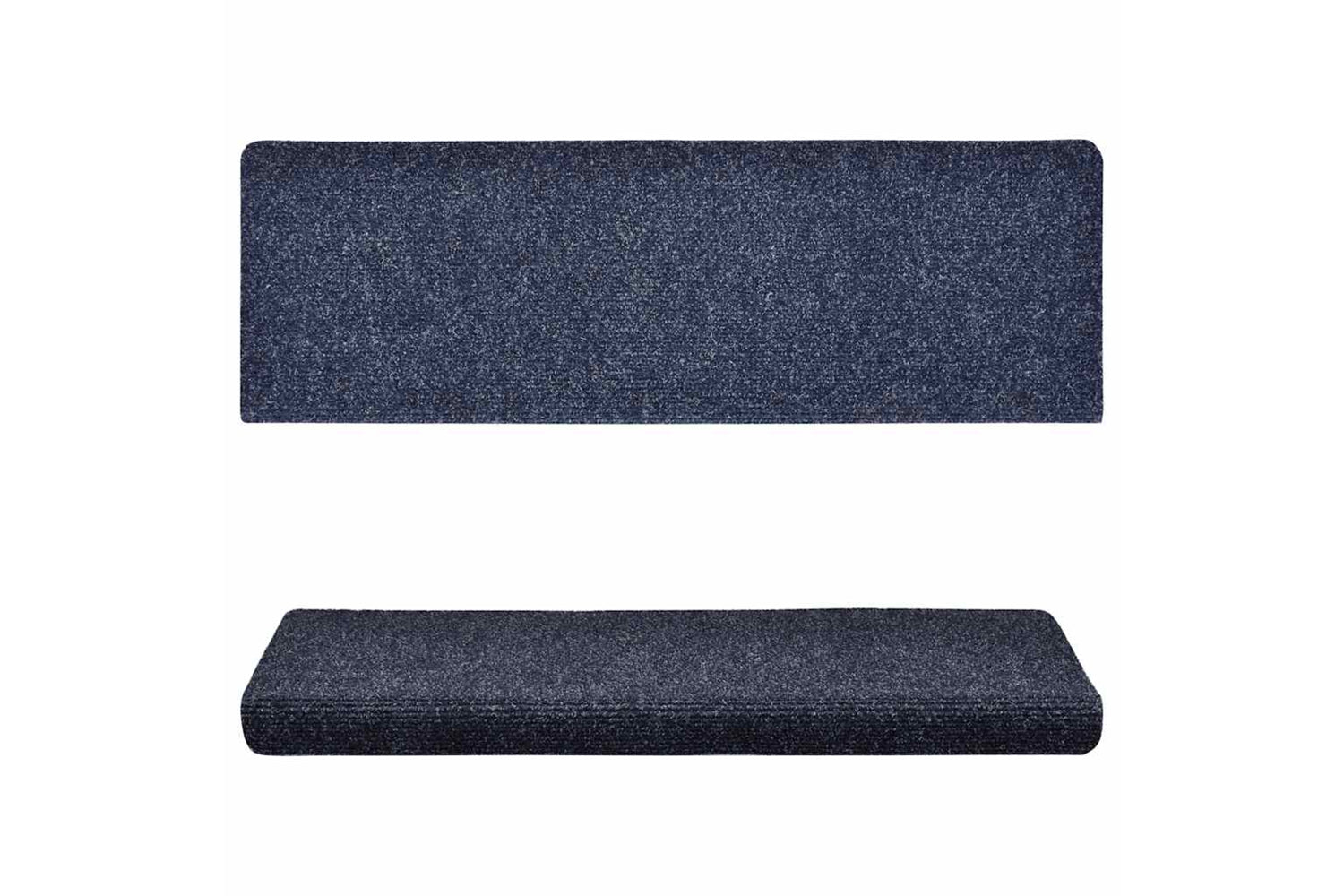 vidaXL 134566 Stair Mats 15 Pcs Needle Punch 65x21x4cm Blue-3