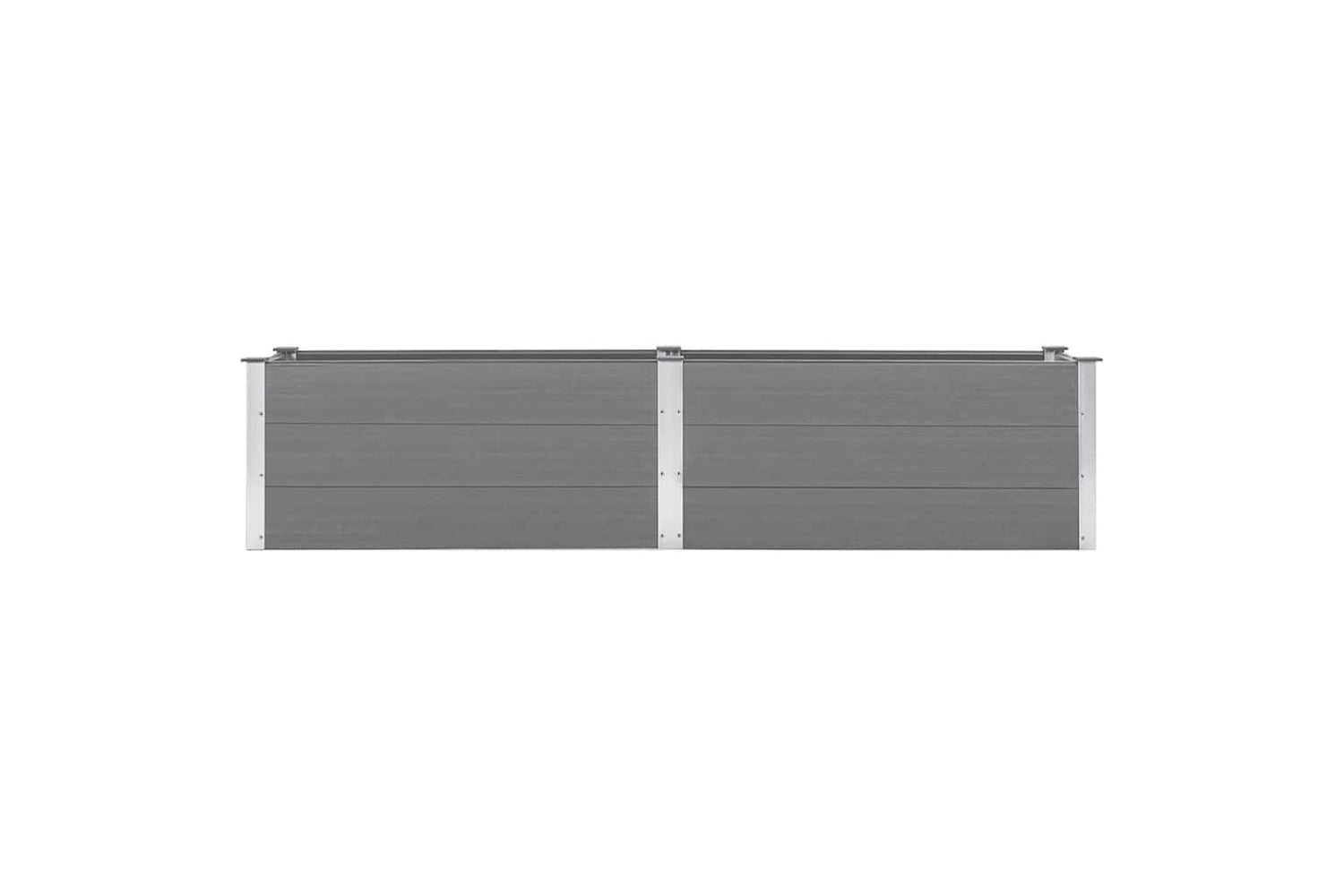 vidaXL 49057 Garden Raised Bed 250x50x54cm Wpc Grey-3