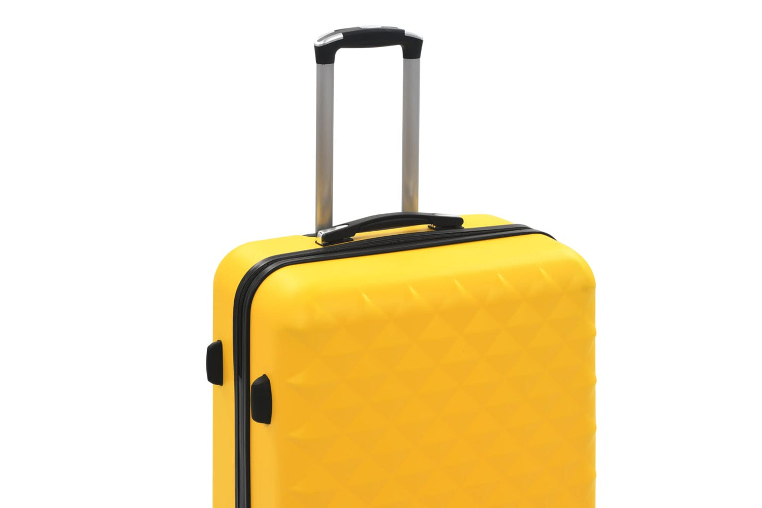 Vidaxl 91890 Hardcase Trolley Set 3 Pcs Yellow Abs-7